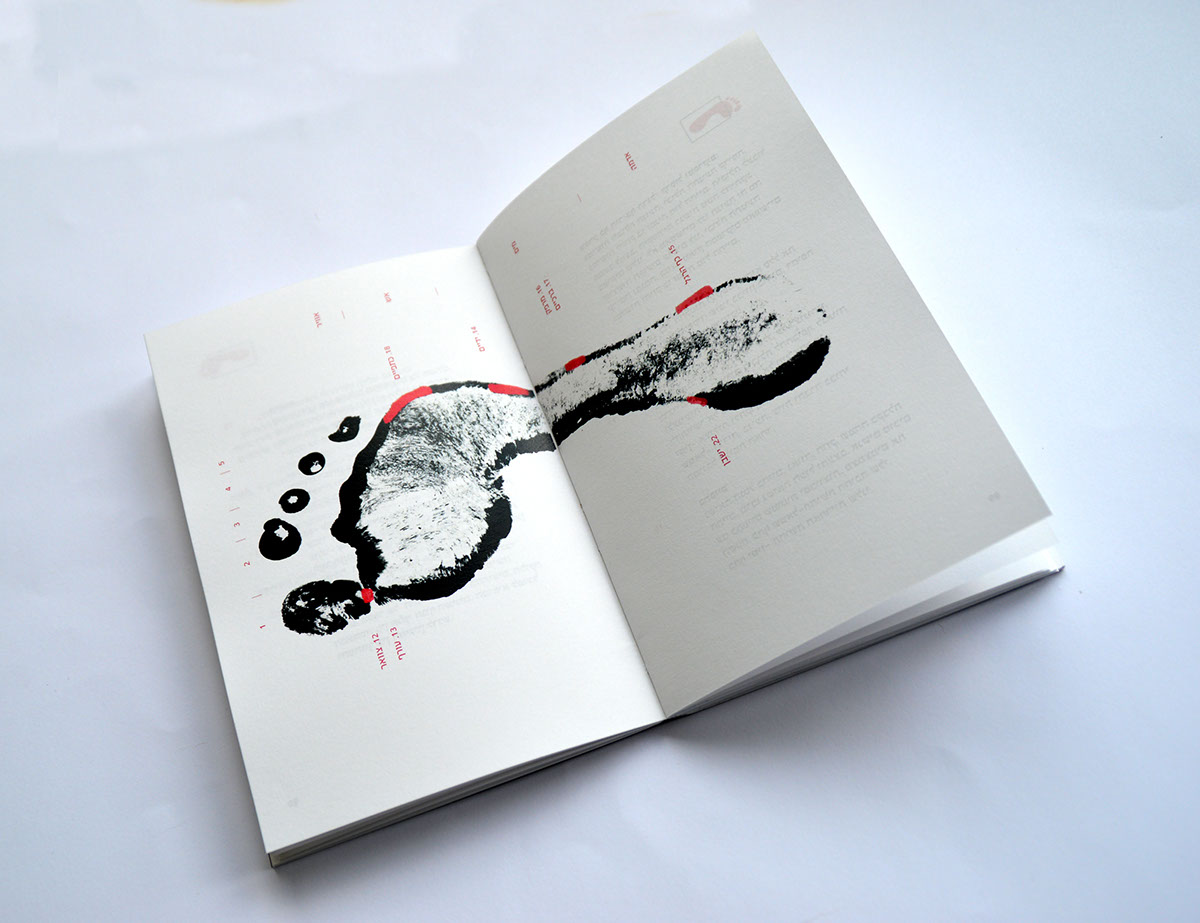 Entry 217976 in Reflexology Atlas // book design by Mor Luvka - Graphic design & Illustrator