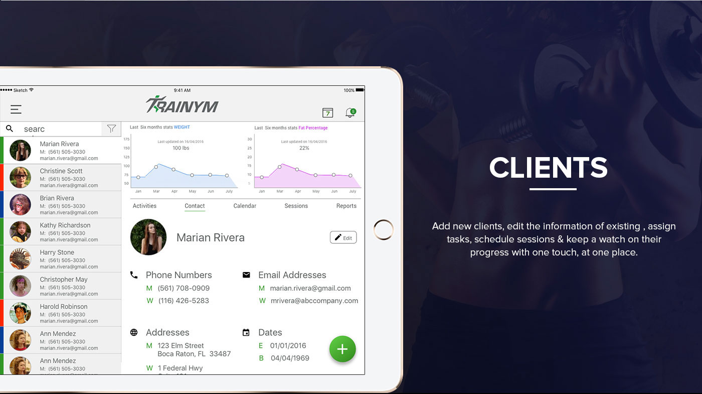 Entry 155610 in Trainym - Gym & Fitness App by Root Info Solutions