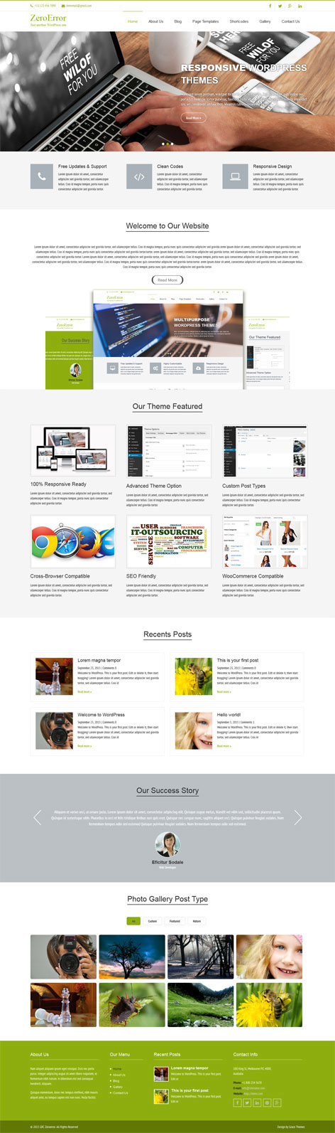 Entry 182725 in ZeroError by Grace Themes