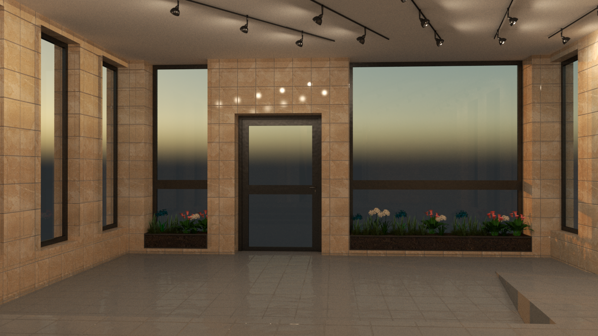 Entry 152877 in תכנון לובי בניין מגורים by S.T design
