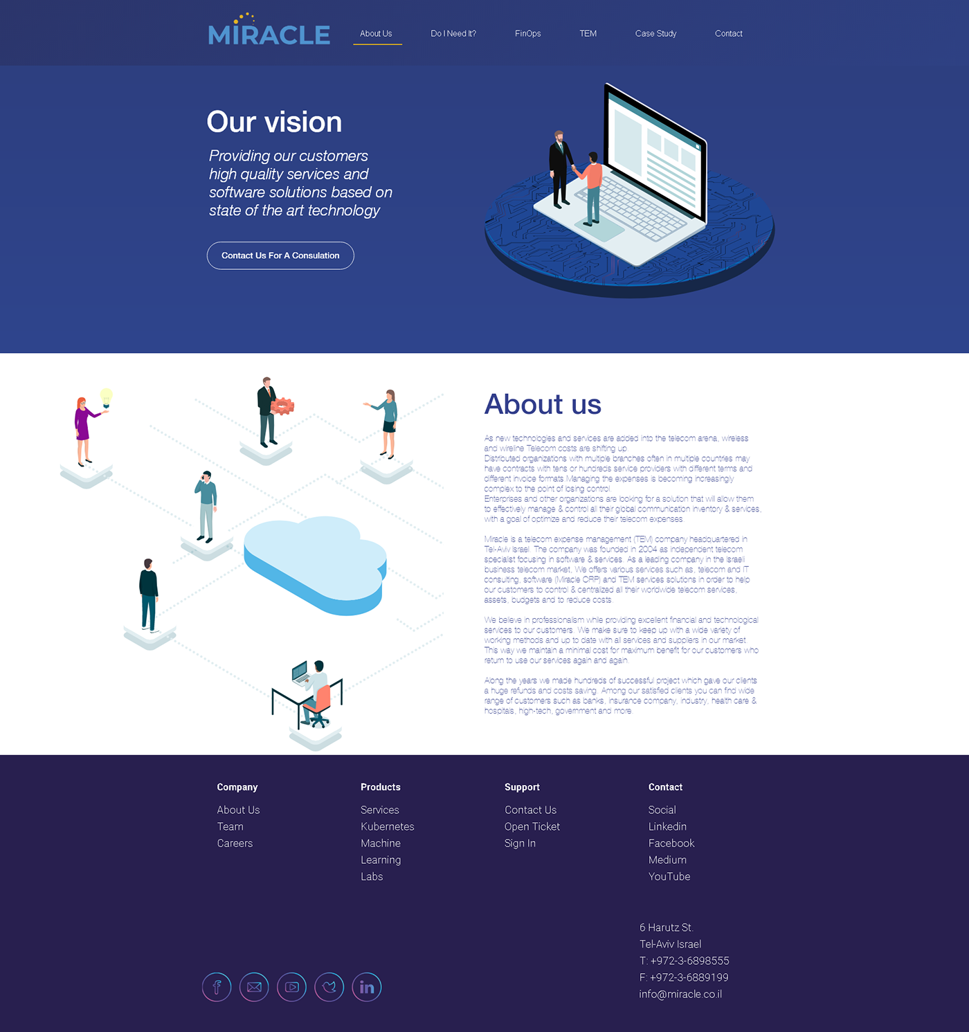 Entry 245482 in Cloud solution website design by סטודיו  תיקתא - שירלי גואטה