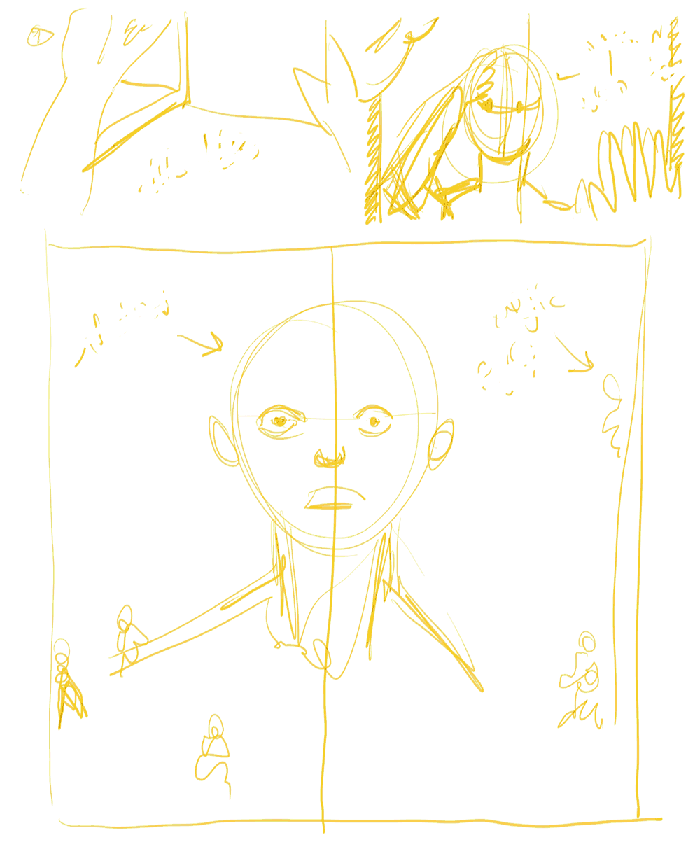 Entry 146426 in Mycelium Seep - Page Drawing process 6 by KLOOM STUDIO