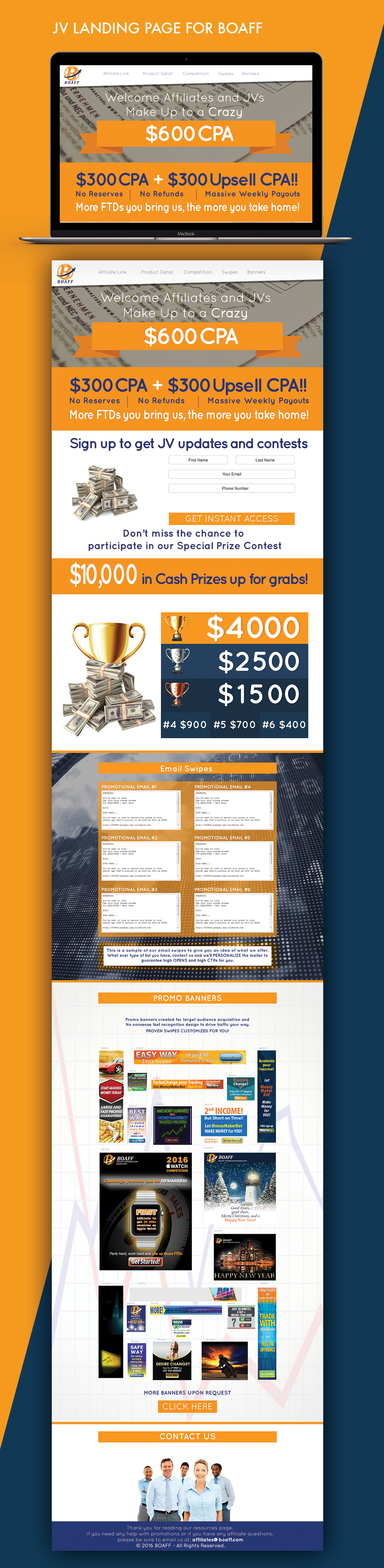 Entry 139970 in Affiliate Landing Page by Diego Zumer