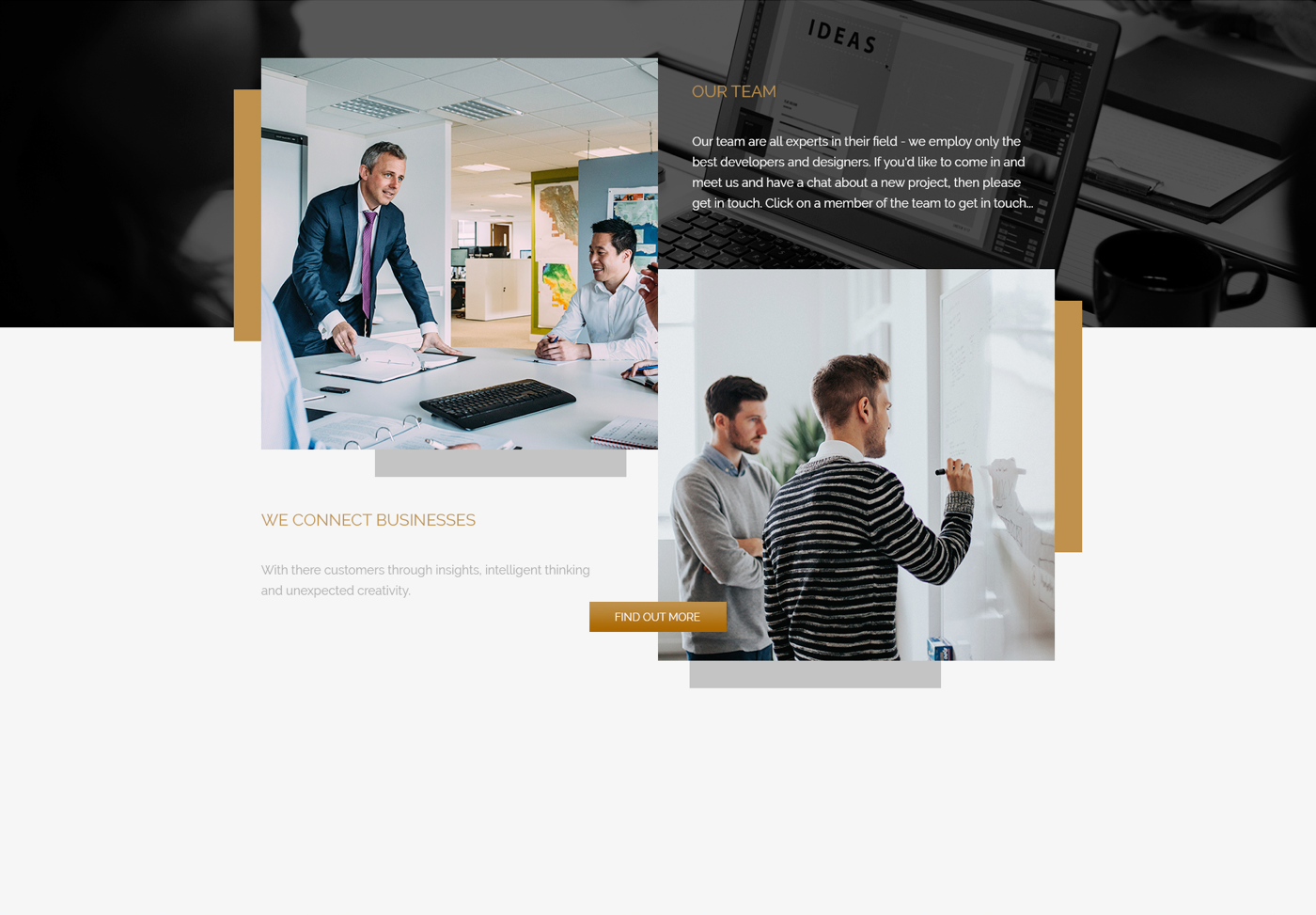 Entry 223540 in &quot;Jaguar Team&quot; web agency by APM2 studio