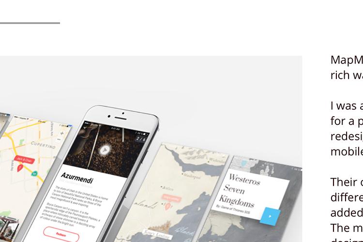 MapMe Mobile Redesign thumbnail