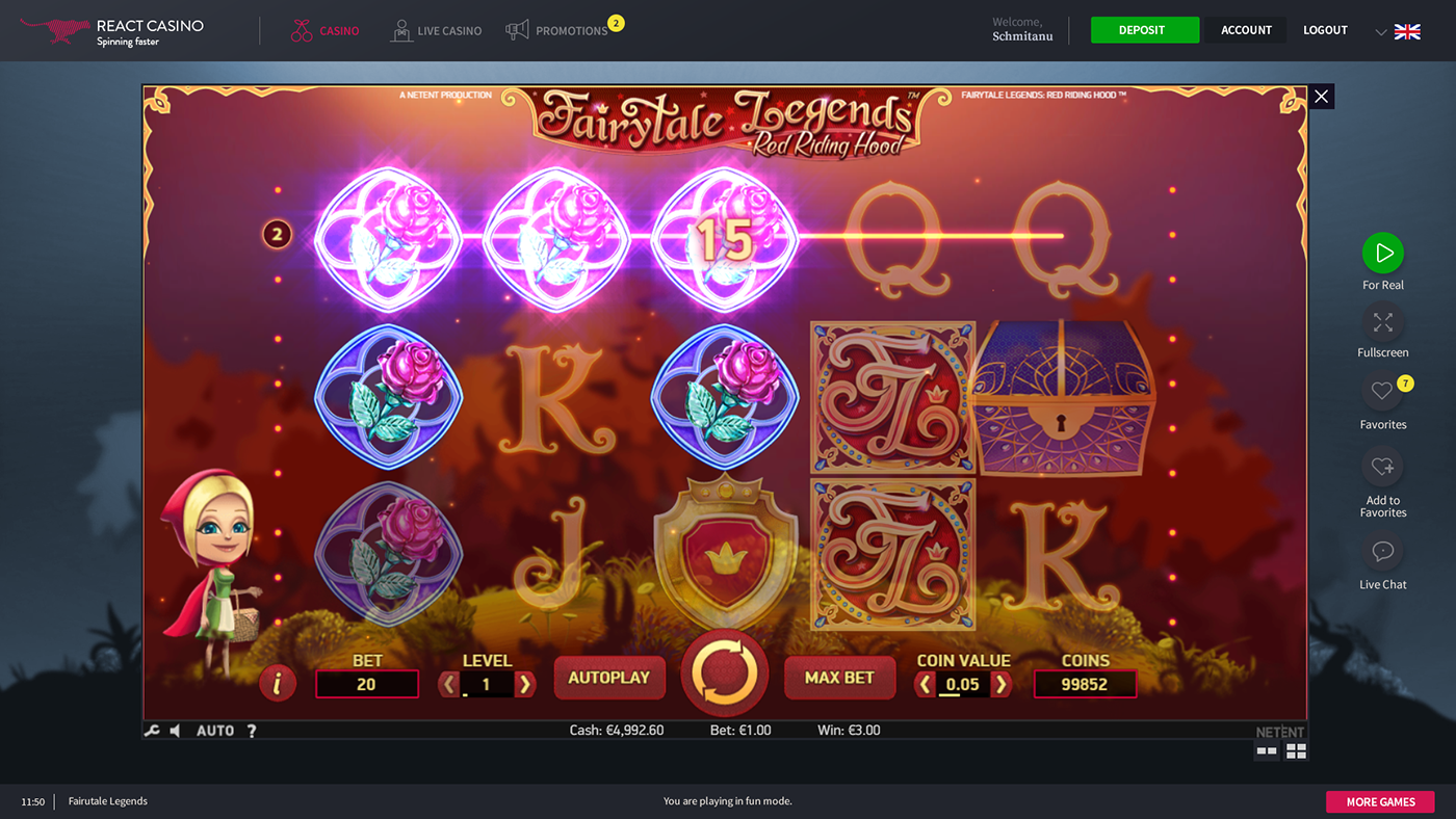Entry 161556 in ReactCasino Desktop Project for Jetbull by Eduarth, Alexandru Schmidt