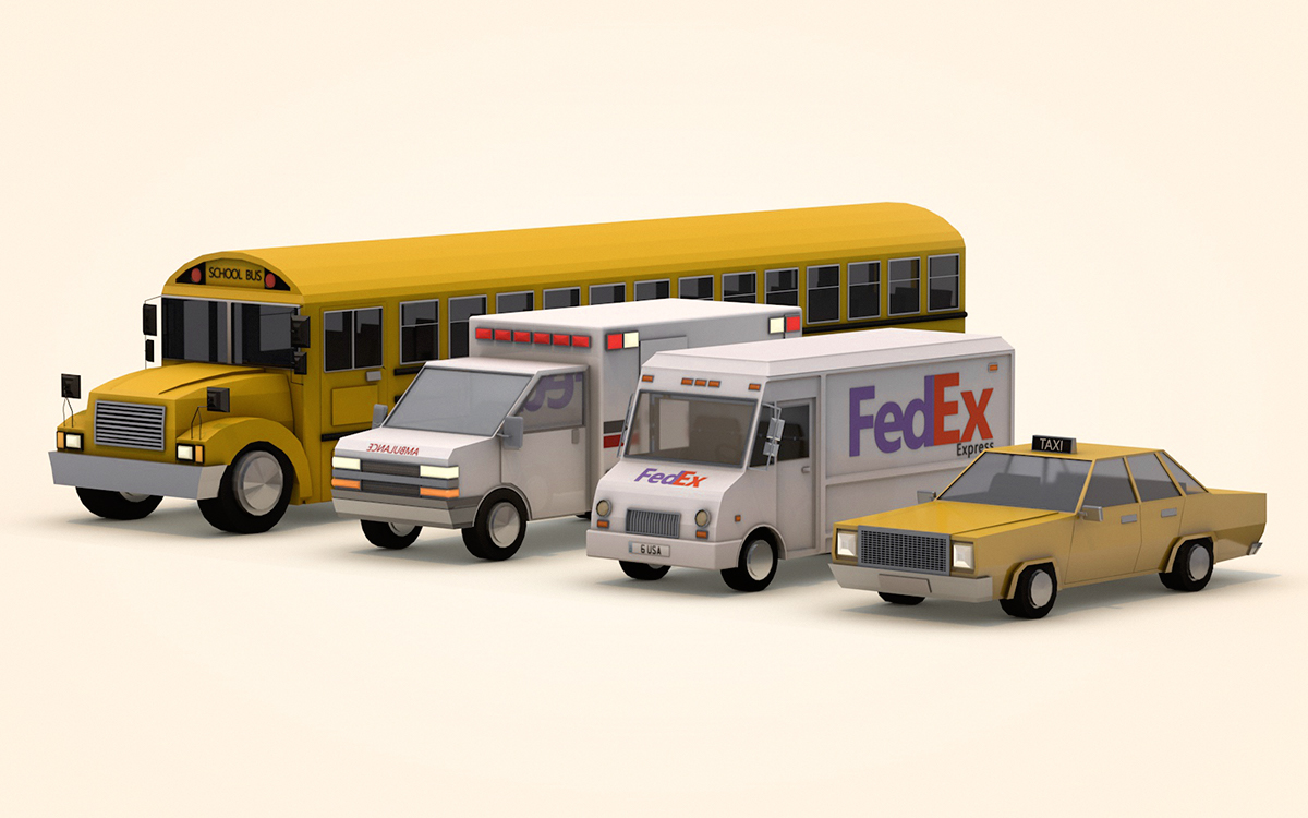 Entry 85110 in Low Poly Transport by Karazha Evgenia