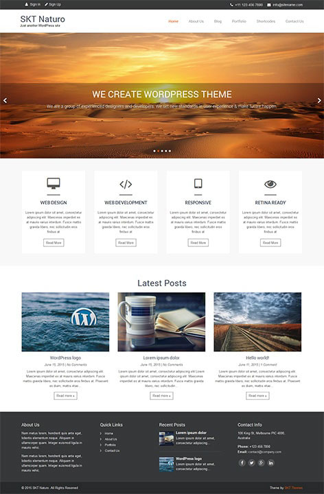 Entry 182440 in Naturo Lite by SKT Themes