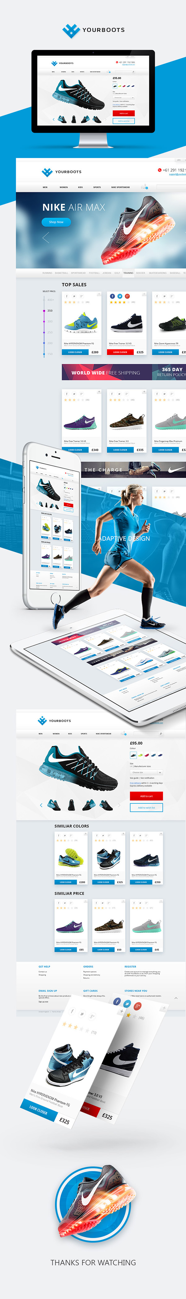 Entry 80766 in YourBoots - fancy and sporty footwear e-Shop by SteelKiwi Inc.