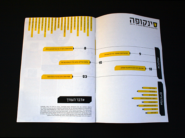 Entry 219220 in Syncope Magazine - Print Design by רפאל לוי