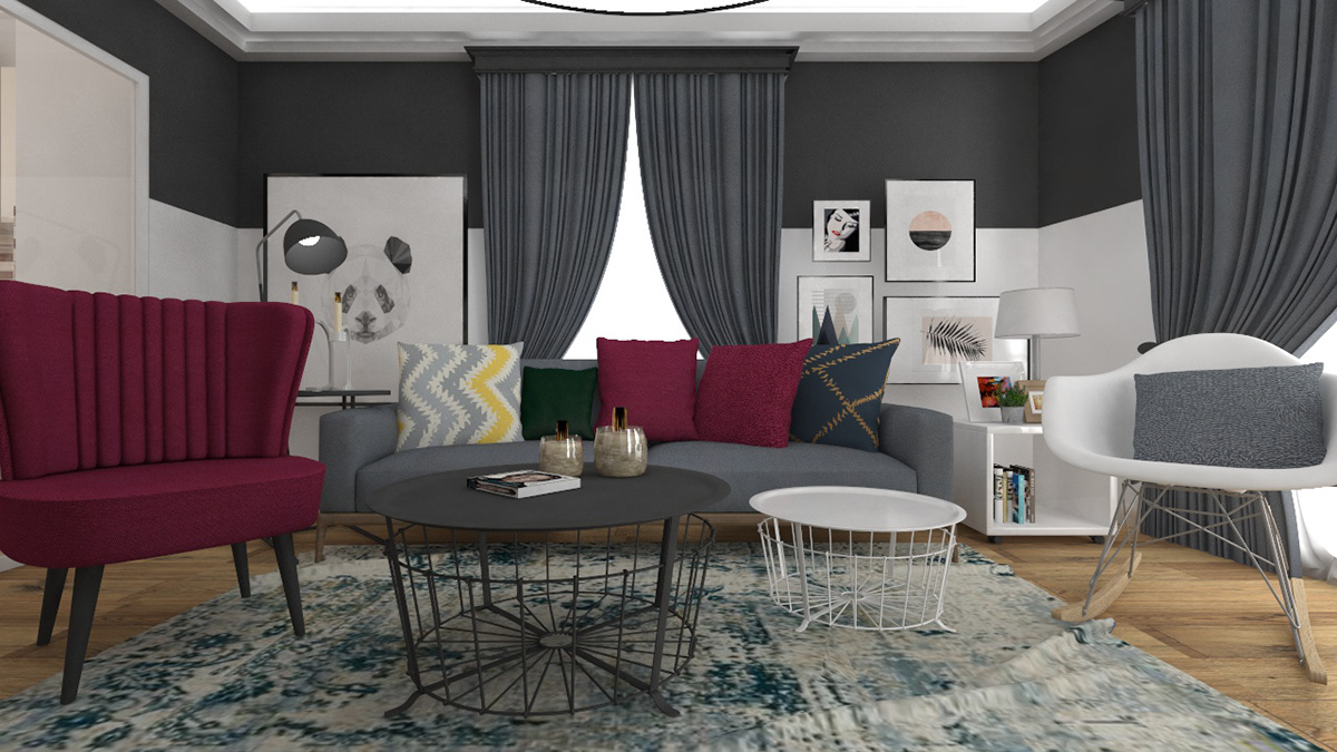 Entry 192948 in Living room interior design by MladMa