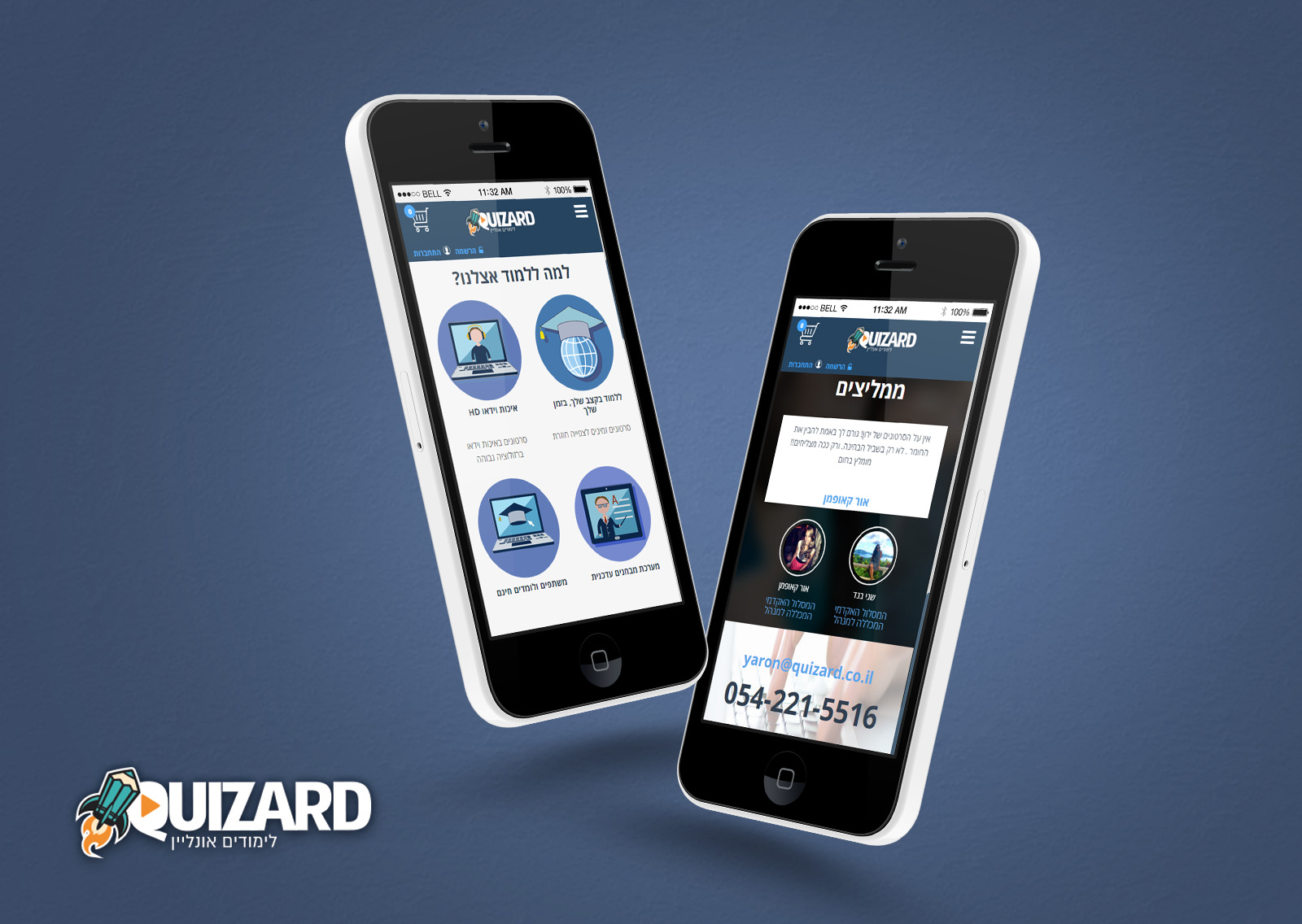 Entry 106711 in QUIZARD by DOTWEB - בנייה עיצוב ופיתוח אתרים