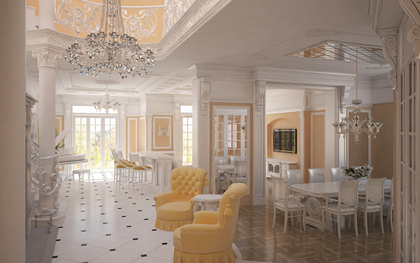 Entry 97808 in Classic design of the apartment by Megaron1