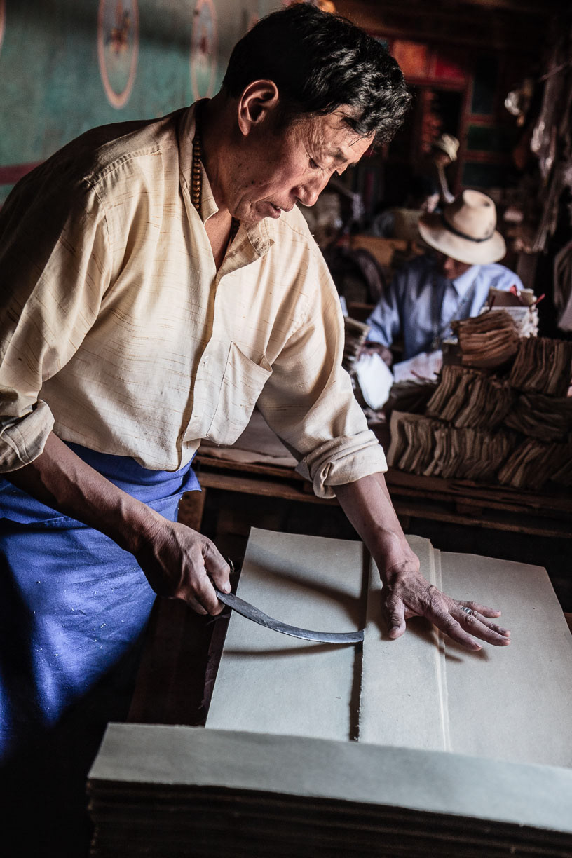 Entry 212595 in the big Tibetan print house by Alexandre Ammar