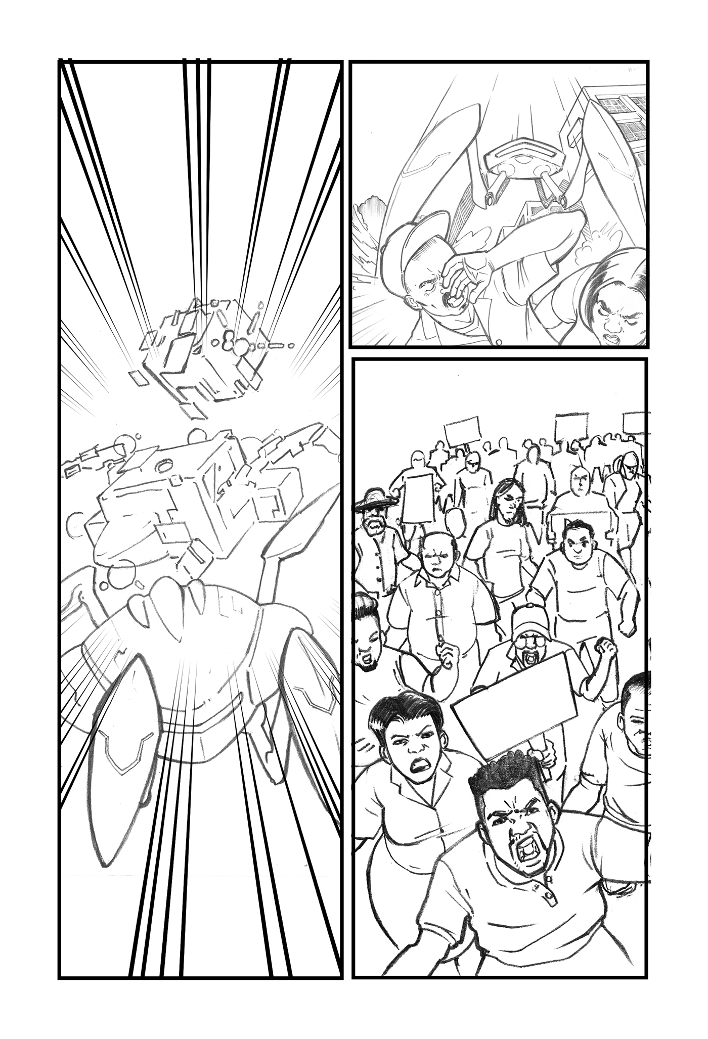Entry 220340 in Comic Pencilling (Upcoming Title) by Jason Haynes