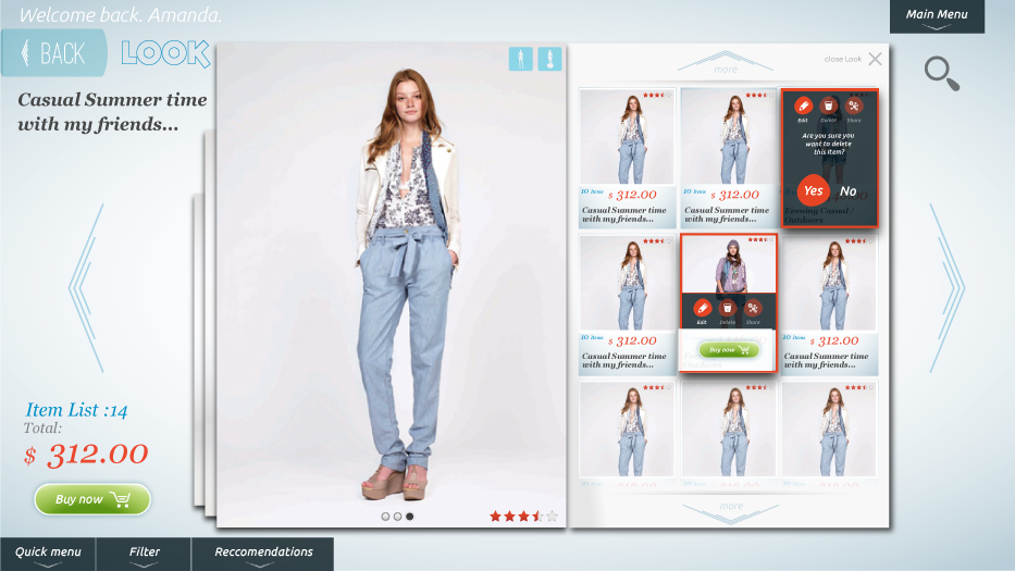 Entry 134470 in UI,UX,NUI design for Kinect, Ipad Clients by Johnatan Ivan Alperson