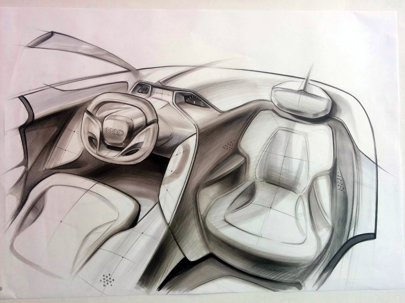 Entry 212764 in Car Interior Sketches by Igaleye design