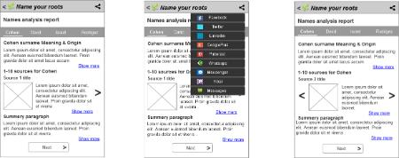 Open Zoomed Related Entry app designs