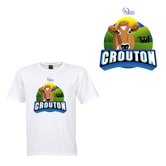 Entry 249346 in Crouton T-Shirt Design by Sleepy Dzines