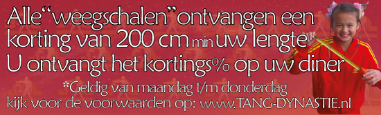 Entry 90325 in Banners for Tang Dynastie by Dutch Lion Amsterdam