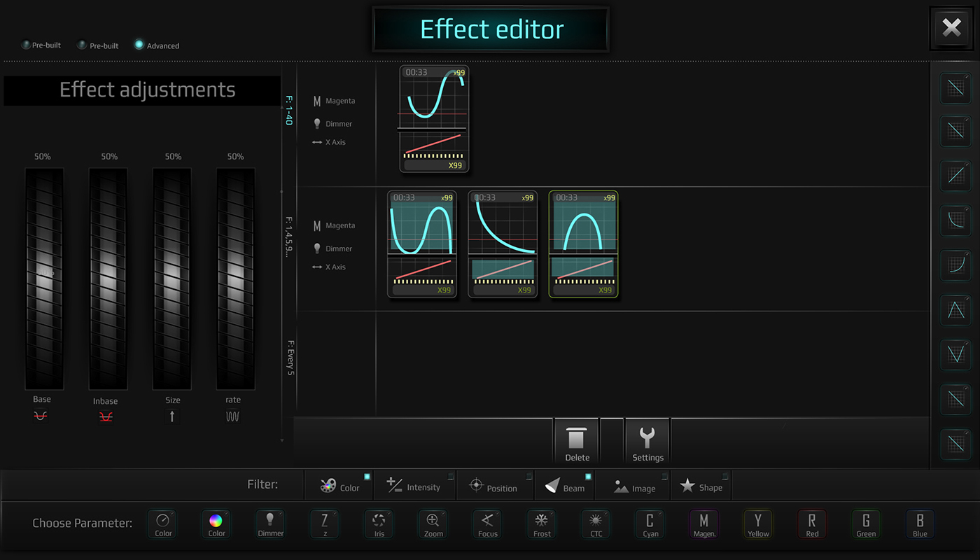 Entry 107400 in Lighting Console UI + UX by רותם שמלי