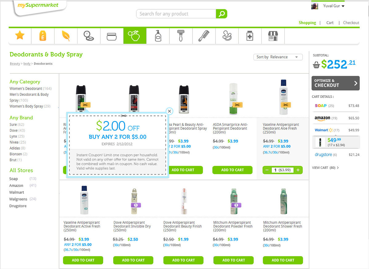 Entry 103540 in mySupermarket USA by Gy