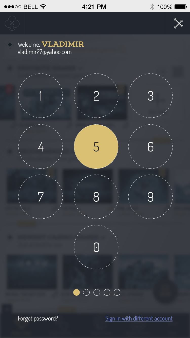 Entry 161608 in Tailor Casino Mobile UI - EveryMatrix LTD Project by Eduarth, Alexandru Schmidt