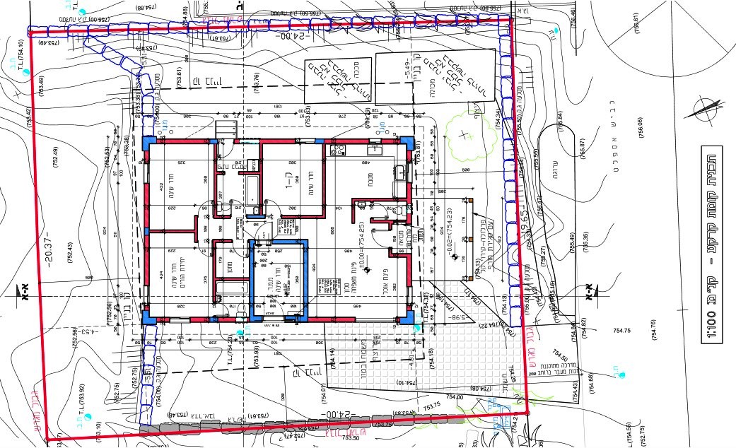 Entry 92291 in הגשות להיתר. Revit by Ricci Concept