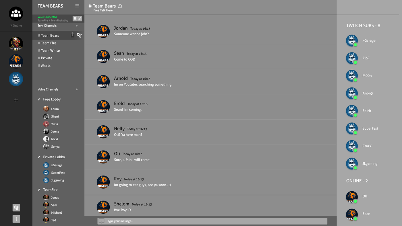 Entry 91612 in ReDesign - Discordapp by גל מור יוסף