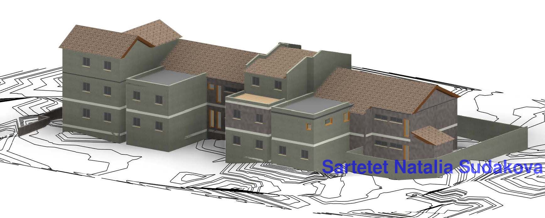 Entry 92305 in הגשות להיתר. Revit by Ricci Concept