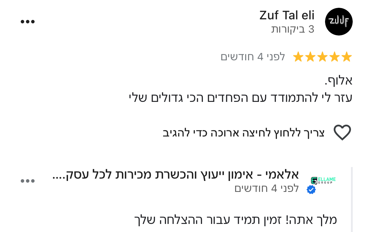 Entry 342880 in Portfolio by יועץ ומאמן מכירות - נחום בנילוב (054-200-3640)