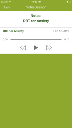 Entry 227186 in Dynamic Running Therapy app by Nimble AppGenie