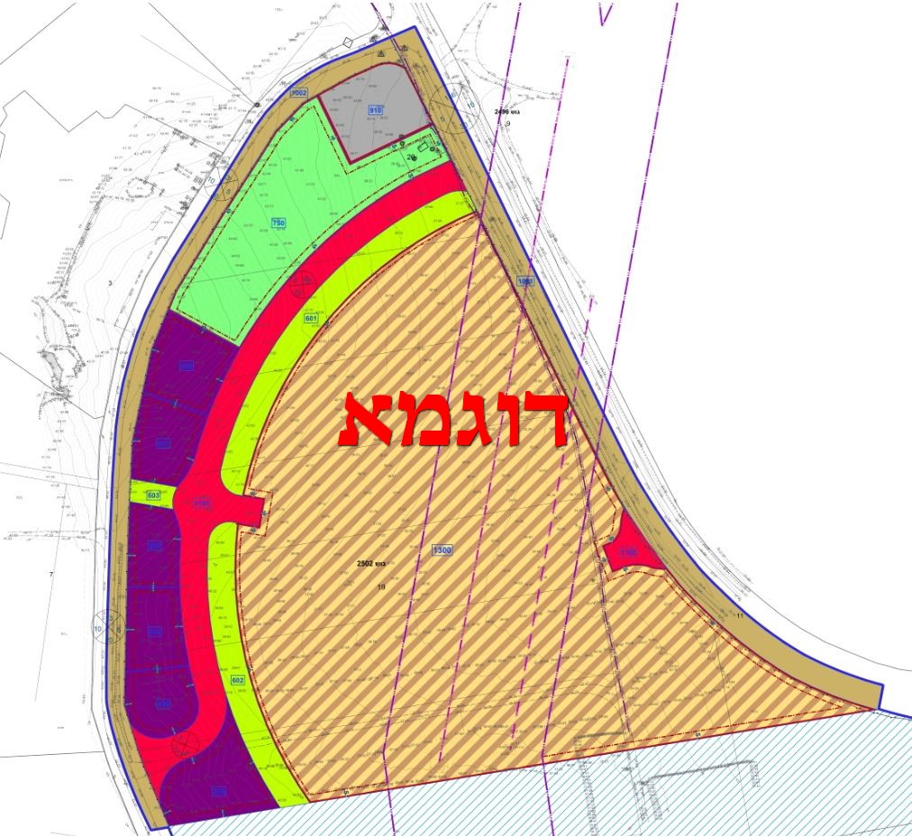 Entry 227586 in תשריטים - Land Mapping by רחימה יצחק - שרותי אדריכלות