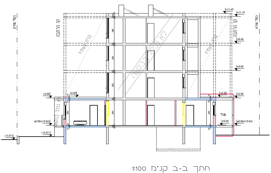Entry 92298 in הגשות להיתר. Revit by Ricci Concept