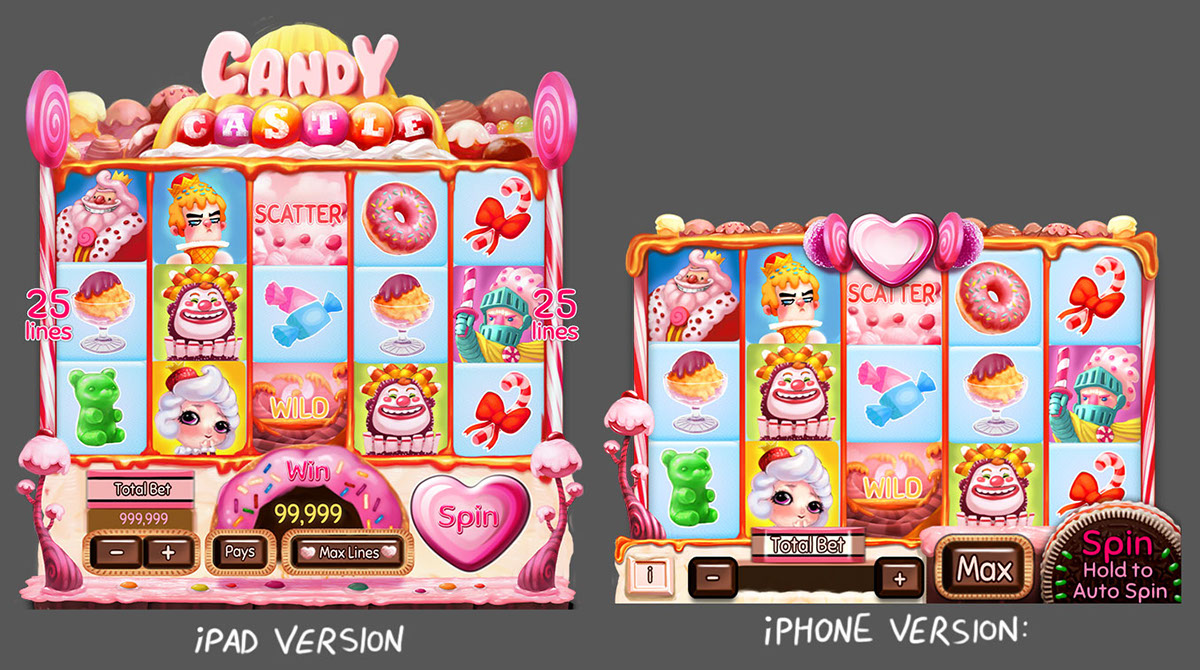 Entry 125544 in candy castle slot by גלית וייסברג