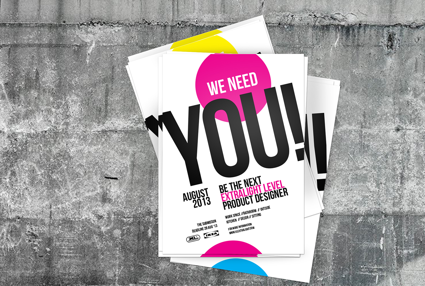 Entry 85205 in "We Need You" l Product Designers Competition. by 28/8 Design