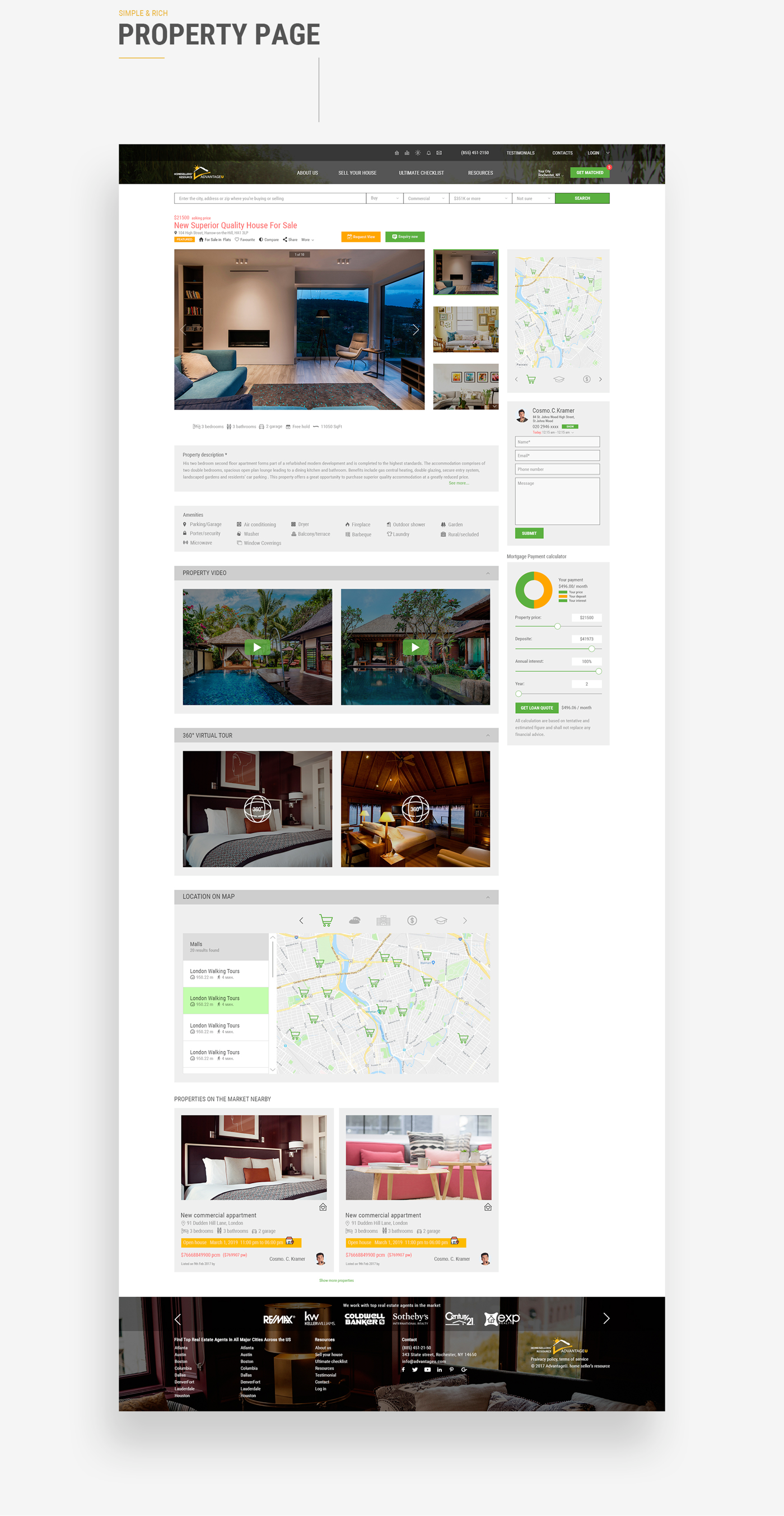 Entry 223514 in &quot;ADVANTAGEU&quot; for real estate by APM2 studio
