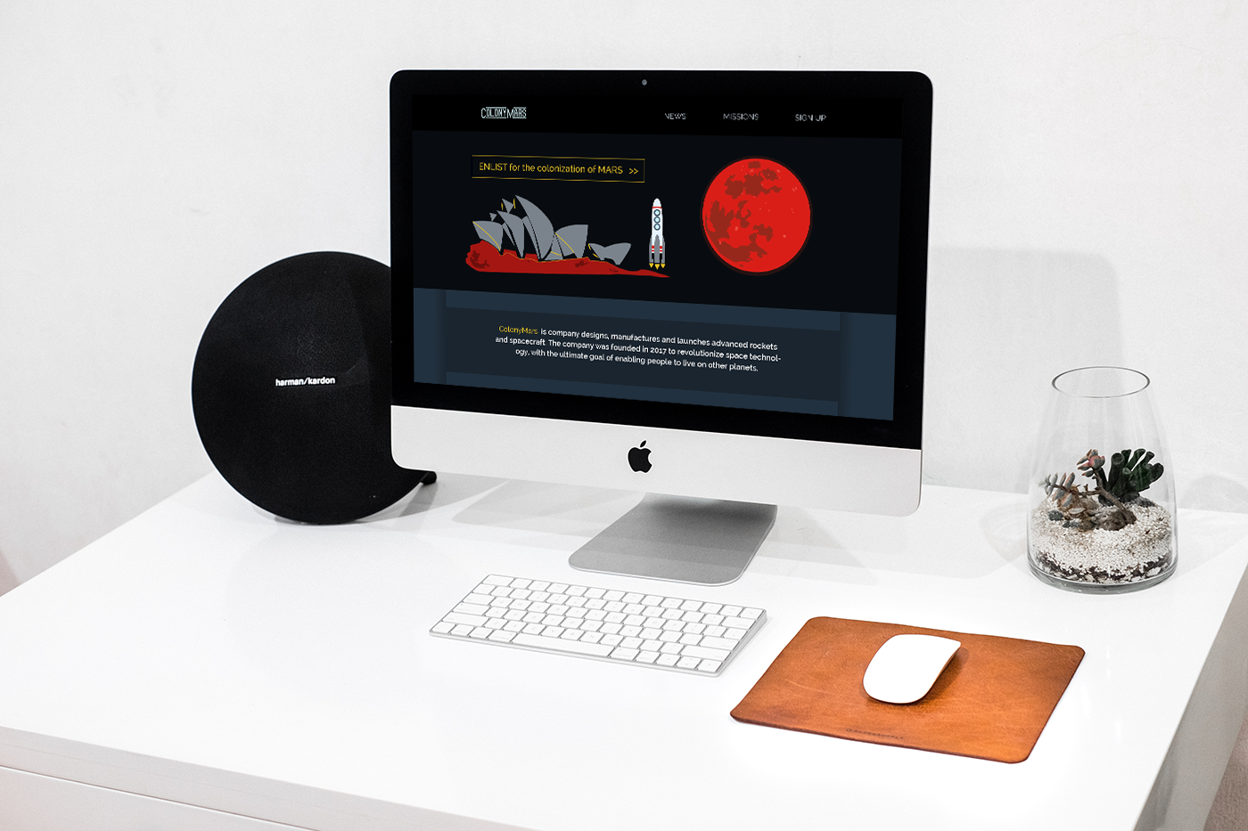 Entry 147658 in Web Design - ColonyMars by וסיליסה סוגק