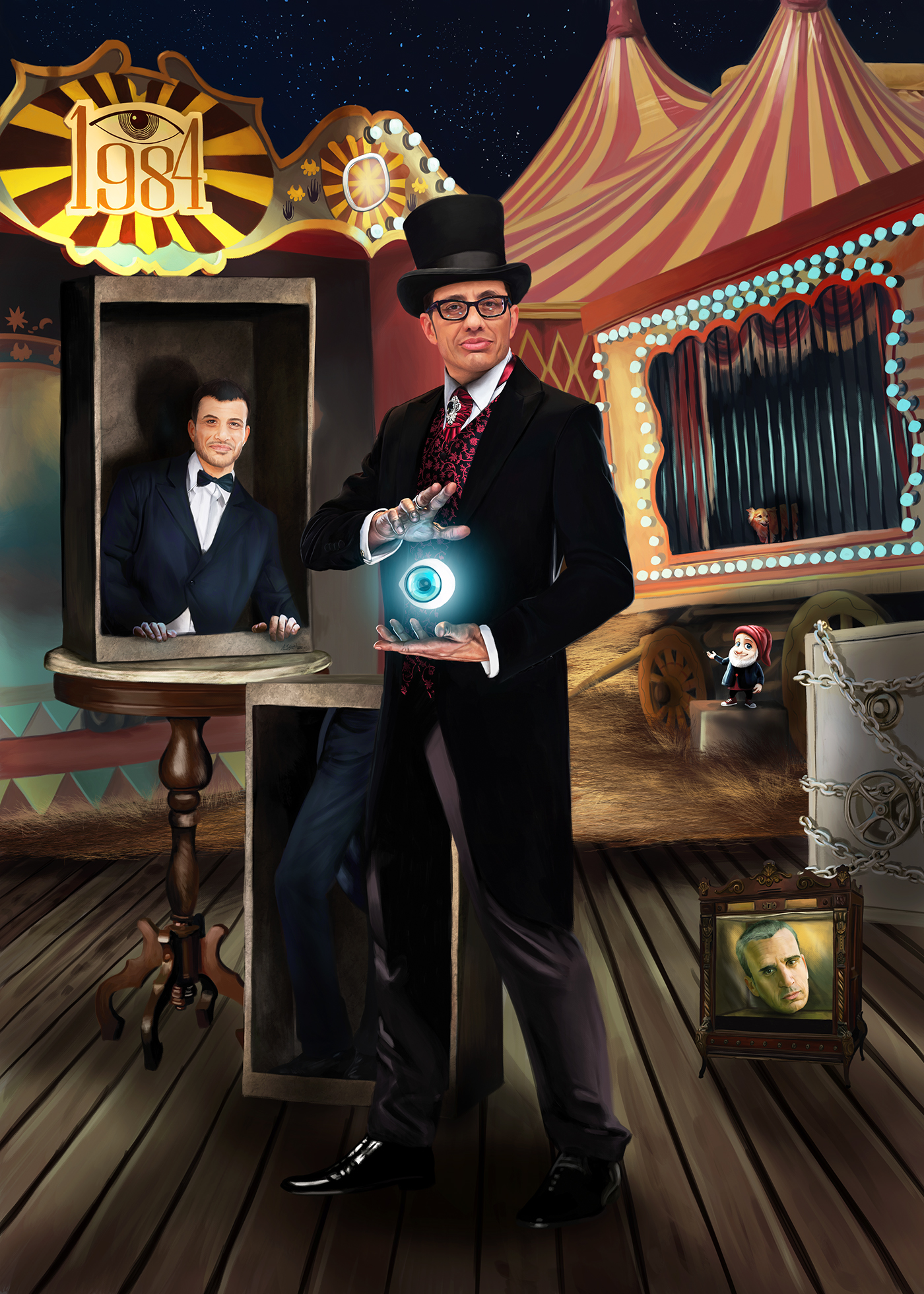 Entry 244404 in The Celebrities Saloon by Aviad Sajevitch Art & Illustrations
