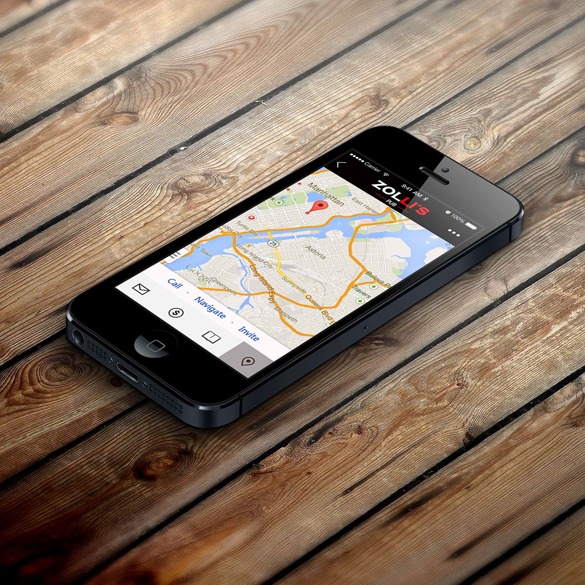 Entry 104163 in App Design: Zolli's Pub by DC Design compeny