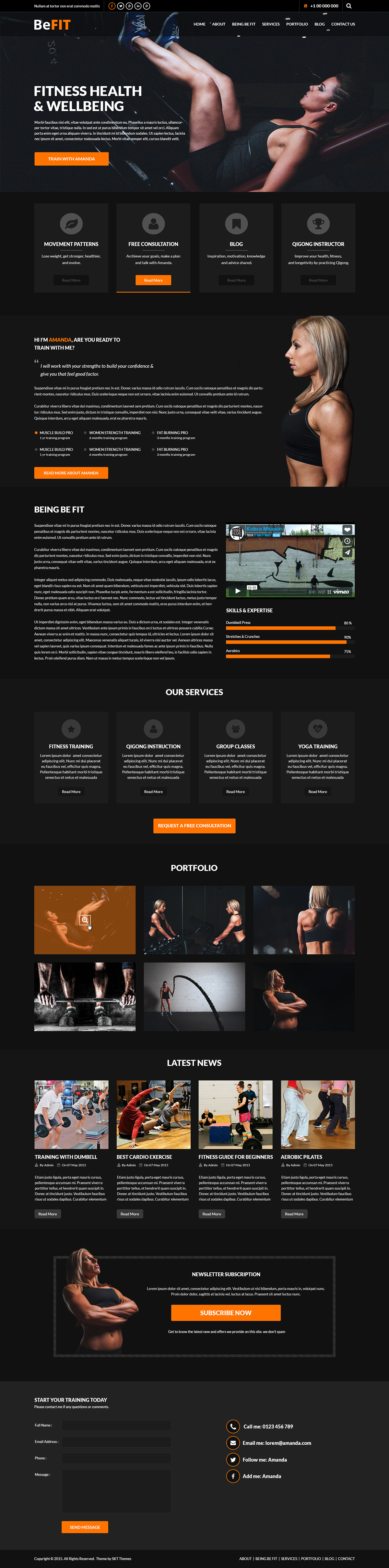 Entry 182611 in BeFit-Personal Trainer WordPress Theme by SKT Themes