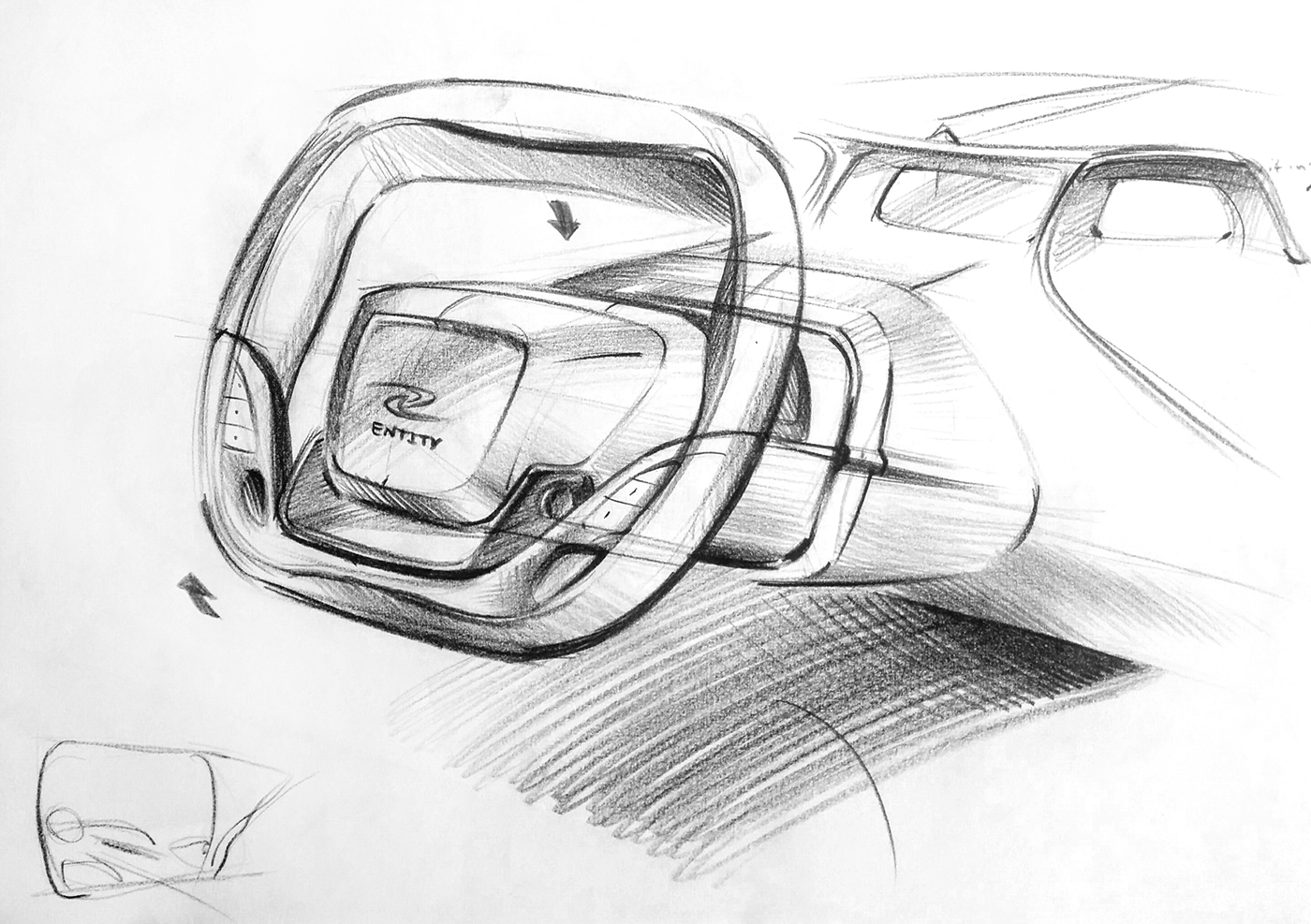 Entry 212765 in Car Interior Sketches by Igaleye design