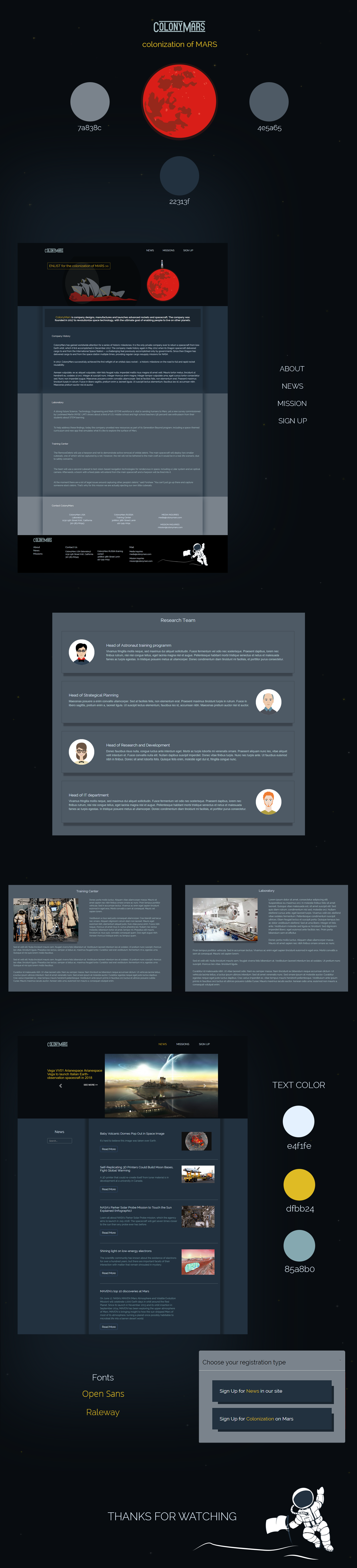 Entry 147657 in Web Design - ColonyMars by וסיליסה סוגק
