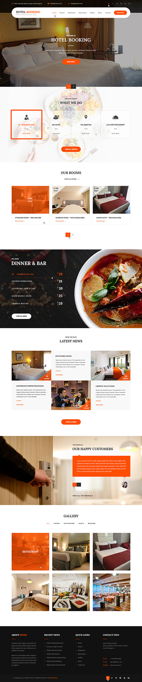 Entry 182354 in Hotel Booking by SKT Themes