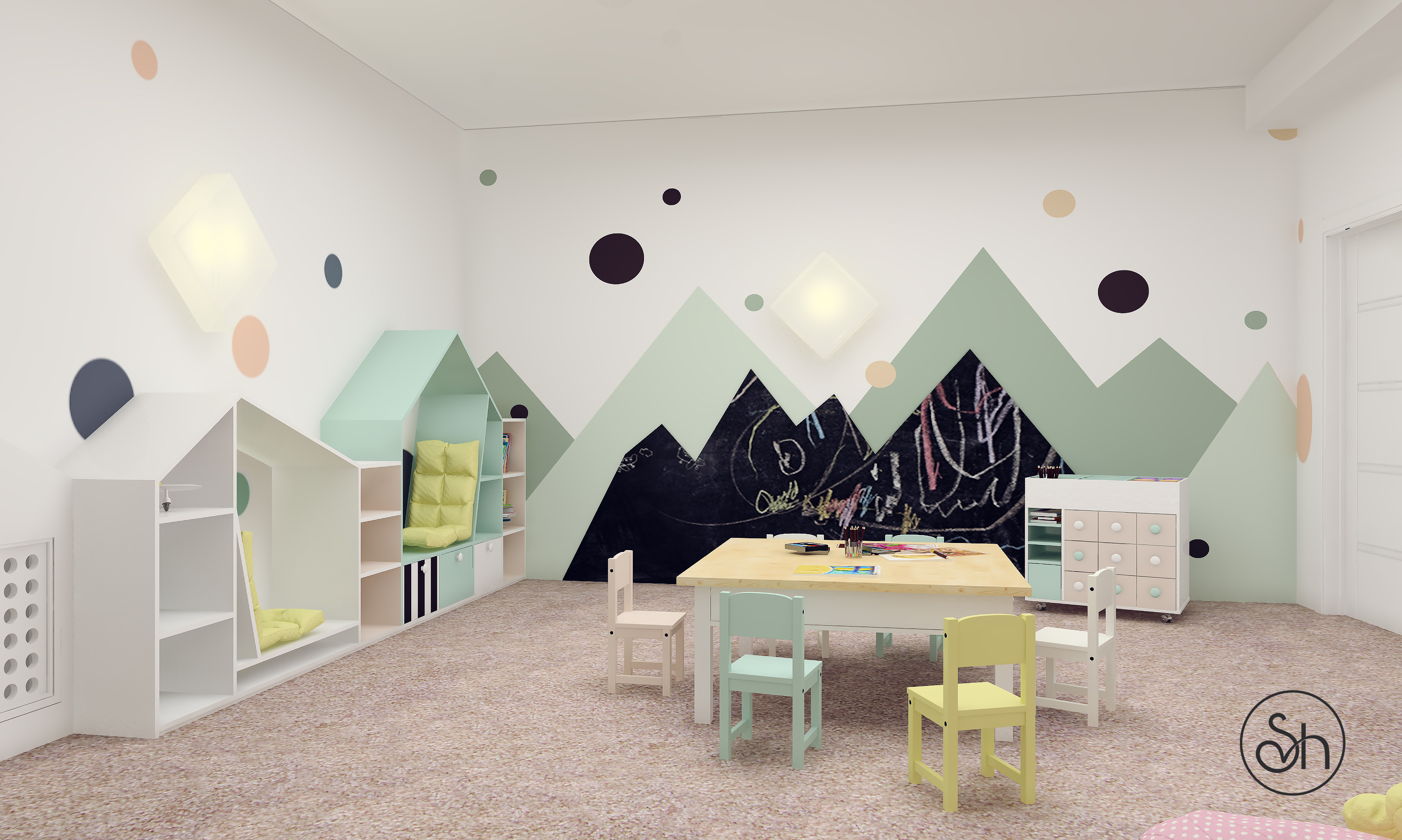 Entry 196976 in Modern Play Room by Vlada Shayevich