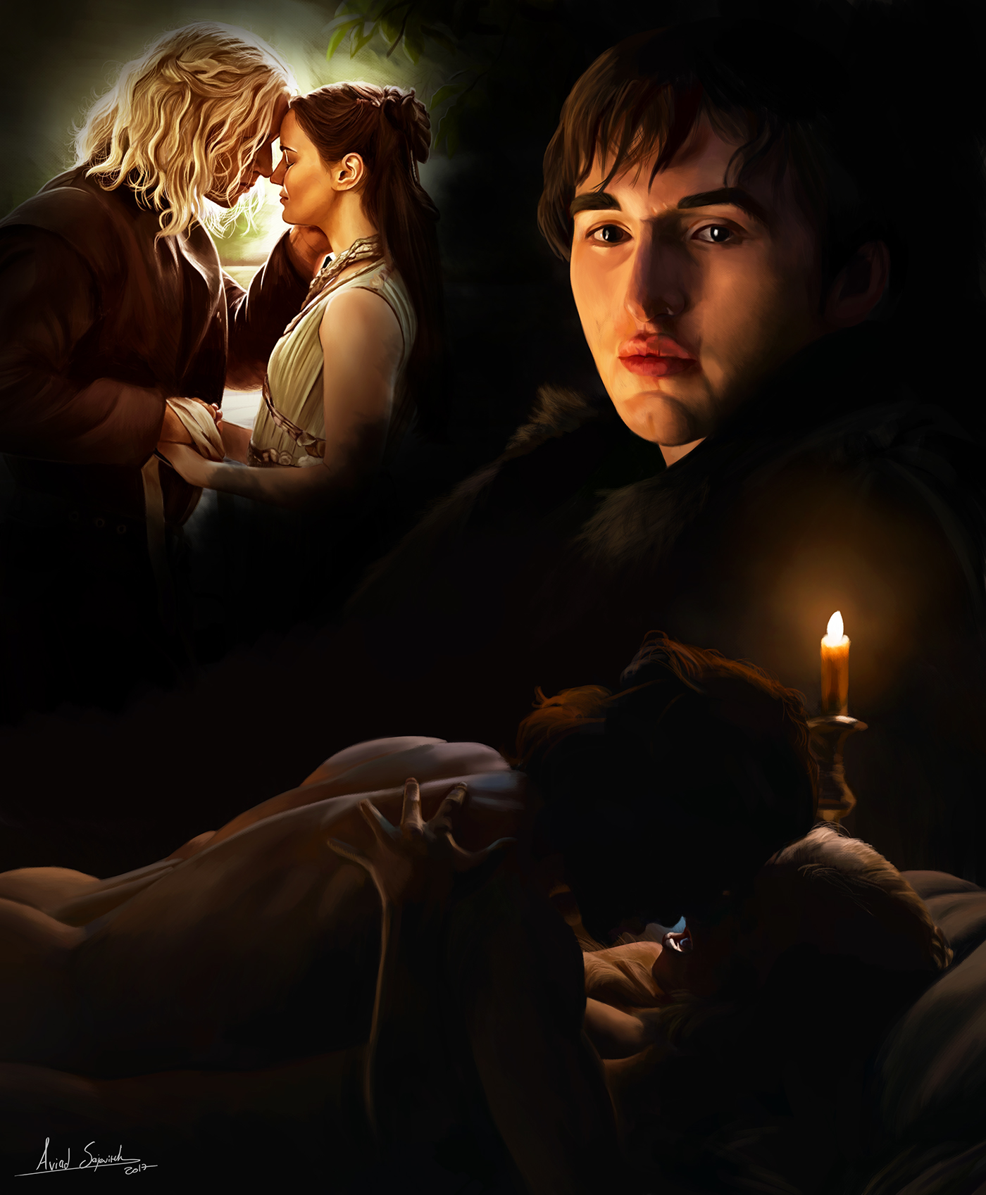 Entry 244417 in Game of thrones - Season 07 by Aviad Sajevitch Art & Illustrations