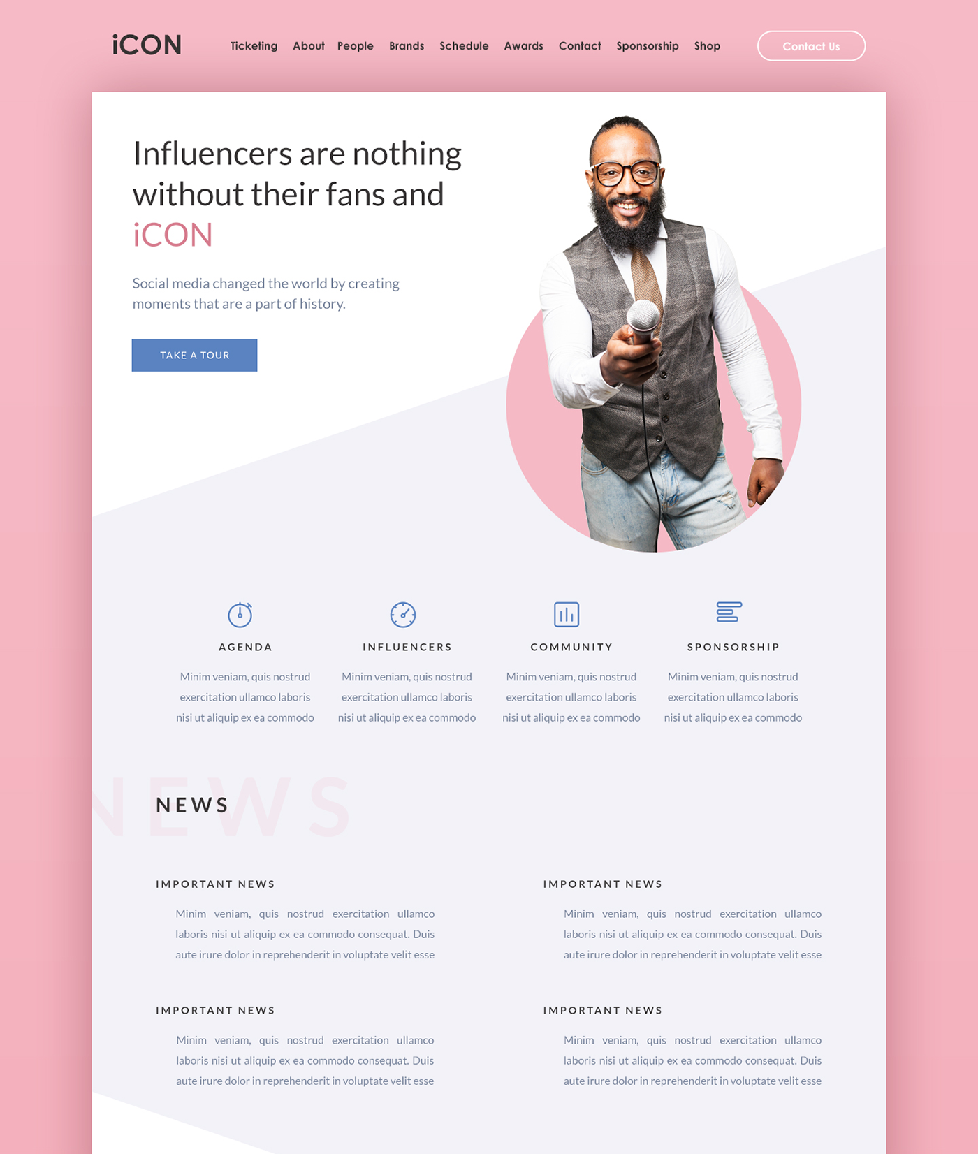 Entry 215339 in January 2018 - Website design by hipinspire