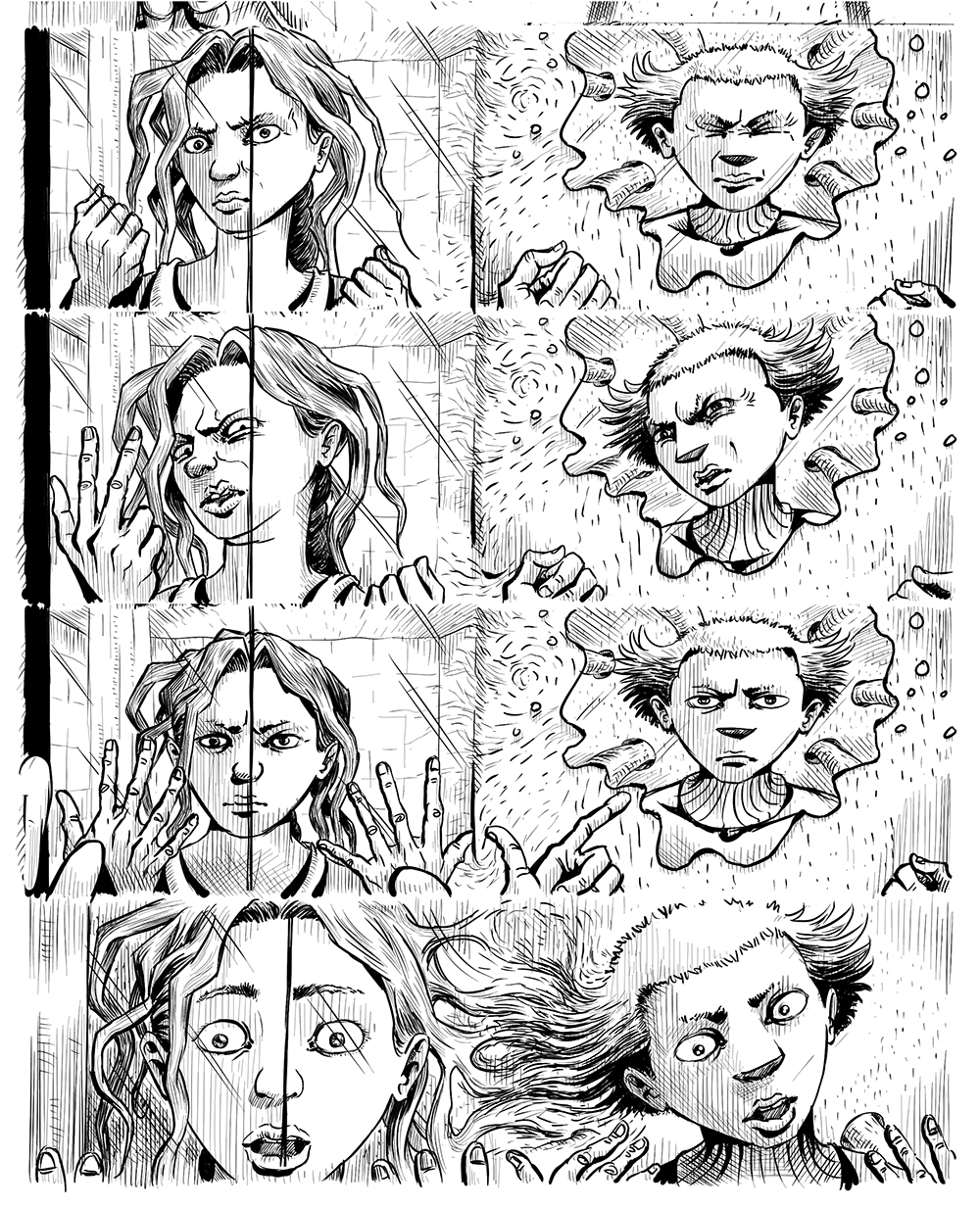 Entry 146448 in Mycelium Seep - Page Drawing process 24 by KLOOM STUDIO
