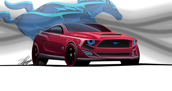 Entry 157067 in mustang vs corvette by Design Shabtai