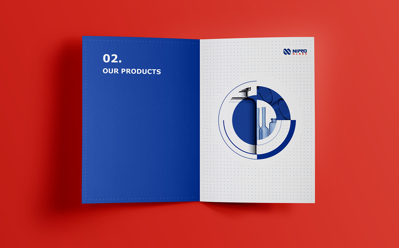 Entry 209188 in Nipro Glass Brochure by jetblack.studio